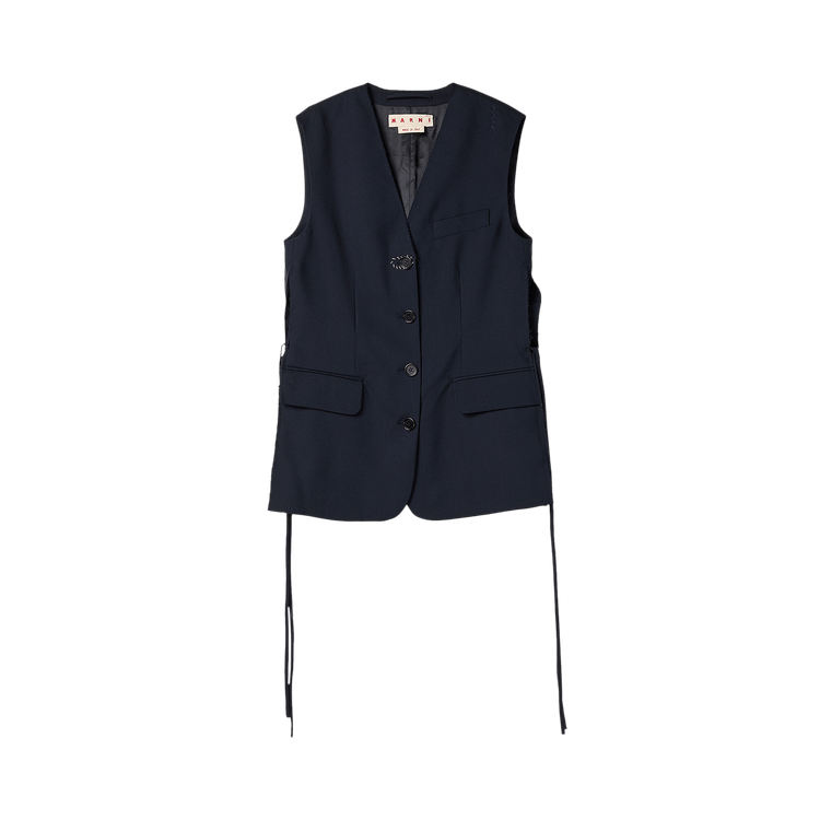 Marni Waistcoat 'Blue/Black'