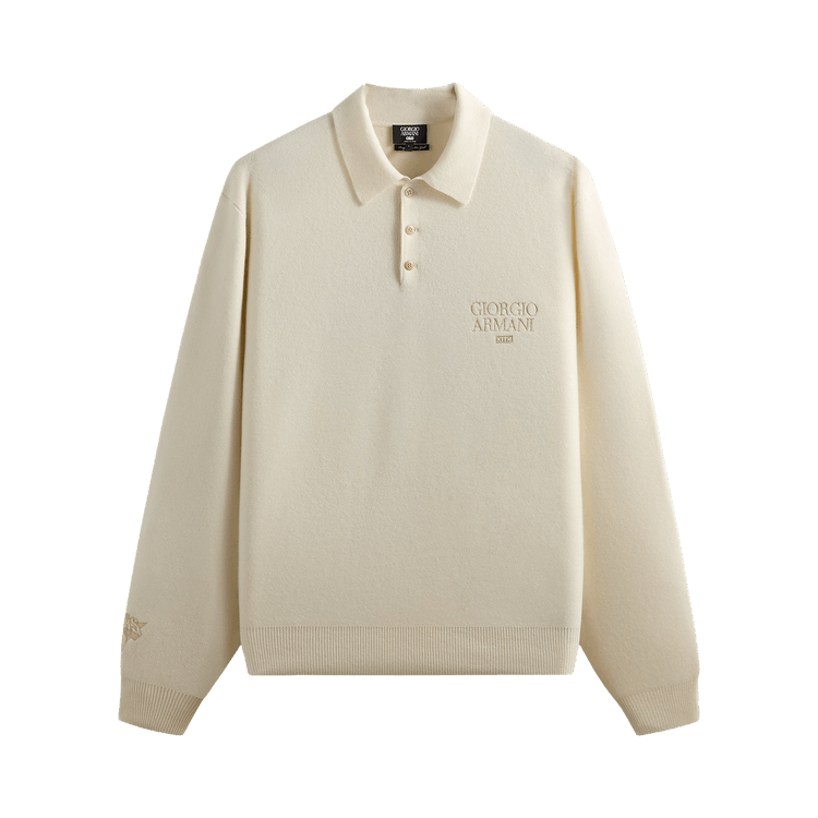 Kith x Giorgio Armani x For The New York Knicks Harmon Rugby Polo 'Sandrift'