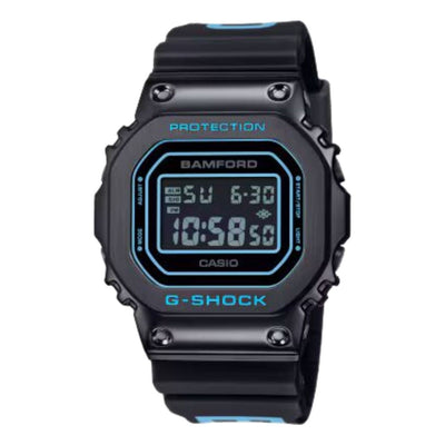 CASIO x Bamford London 5600 Series Digital 'Black Blue'