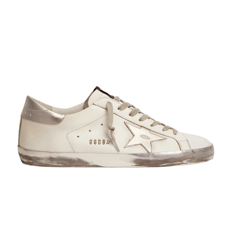 Golden Goose Superstar 'White Silver Glitter'