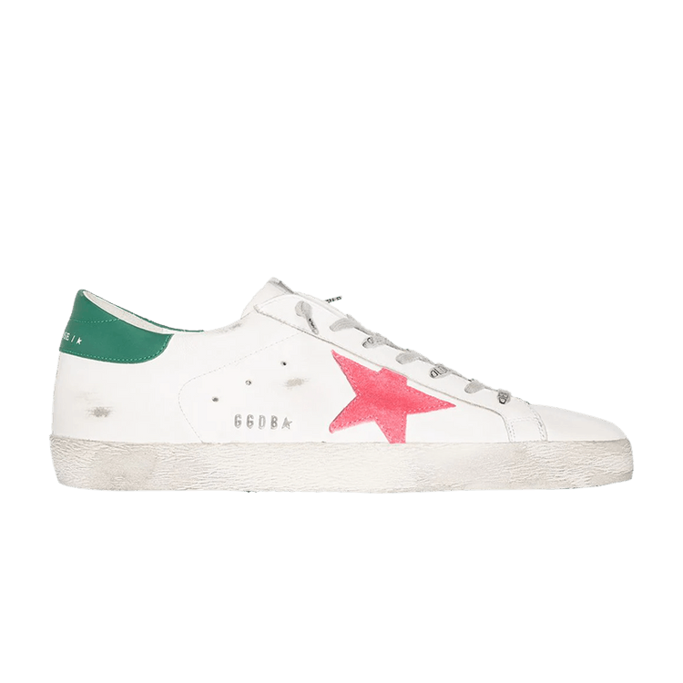 Golden Goose Superstar 'White Lobster Fluo Green'