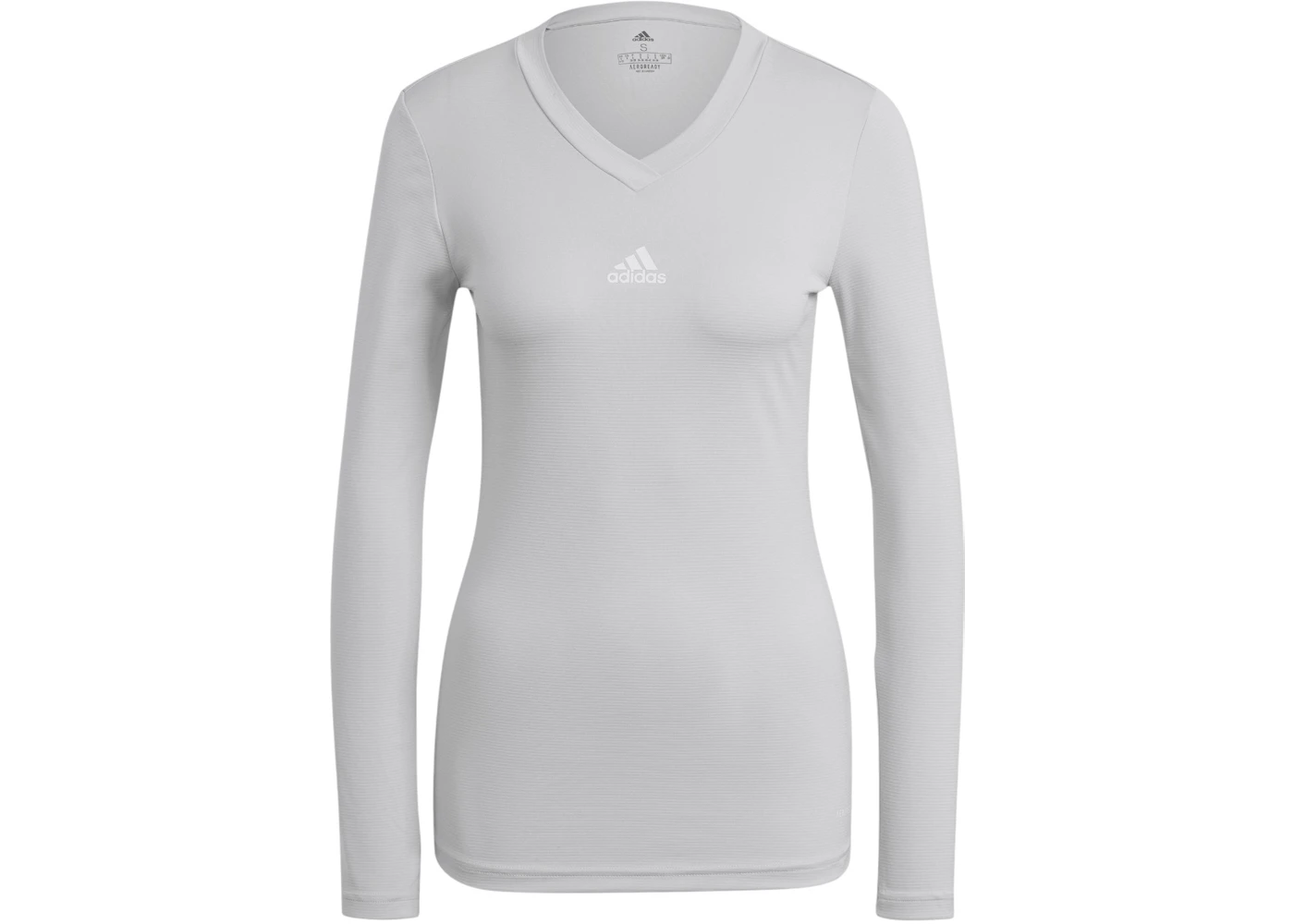 adidas Women's Team Base Tee Team Light Grey