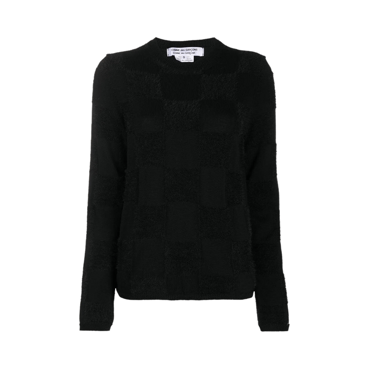 Comme des Garçons Solid Color Fringe Sweater 'Sweaters'