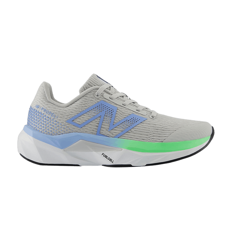 New Balance FuelCell Propel v5 Big Kid 'Grey Matter Electric Sky Jade'