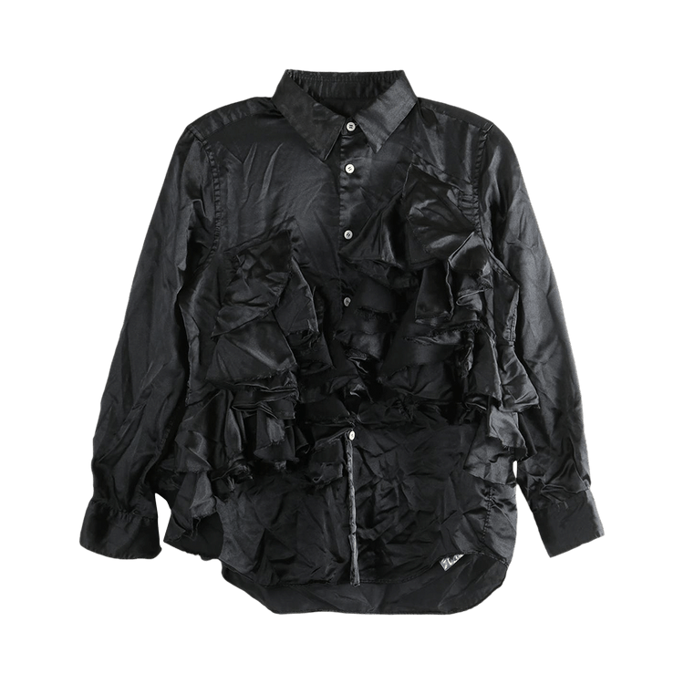 Comme des Garçons Layered Ruffled Blouse 'Black'