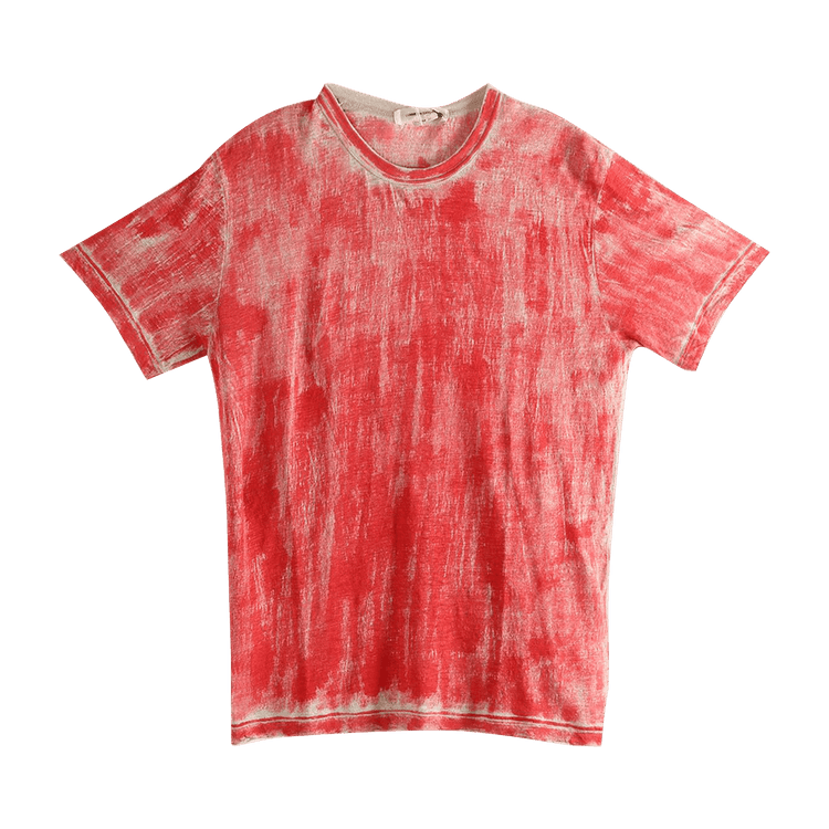 Comme des Garçons Oversized T-Shirt 'Ecru/Red'