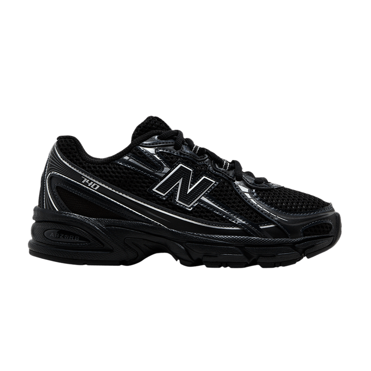 New Balance 740 Big Kid 'Black Silver Metallic'