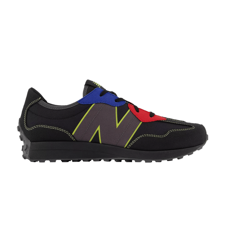 New Balance 327 Big Kid 'Black Red Blue'