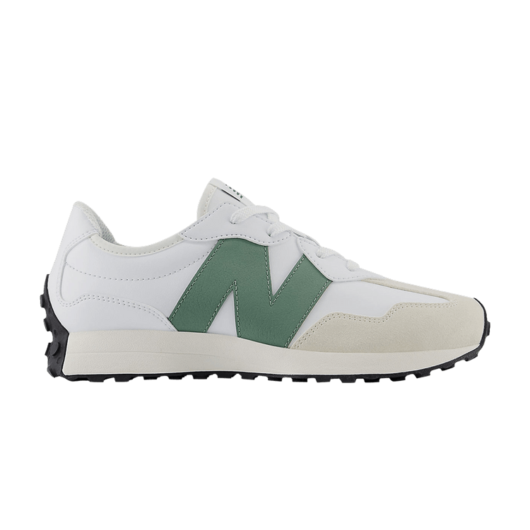 New Balance 327 Big Kid 'White Dark Juniper'