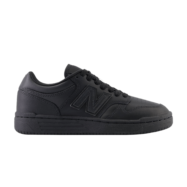 New Balance 480 Big Kid 'Triple Black'