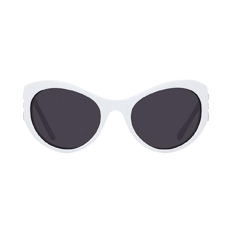 Givenchy Oval Sunglasses 'White'
