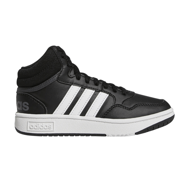 Adidas Hoops Mid J 'Black White'