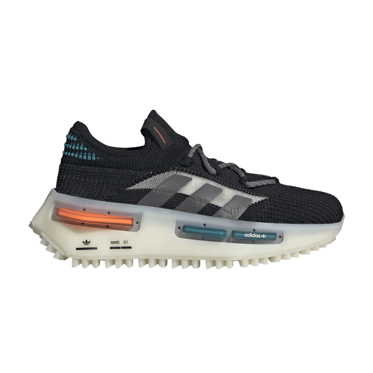 Adidas NMD_S1 J 'Black Teal Orange'