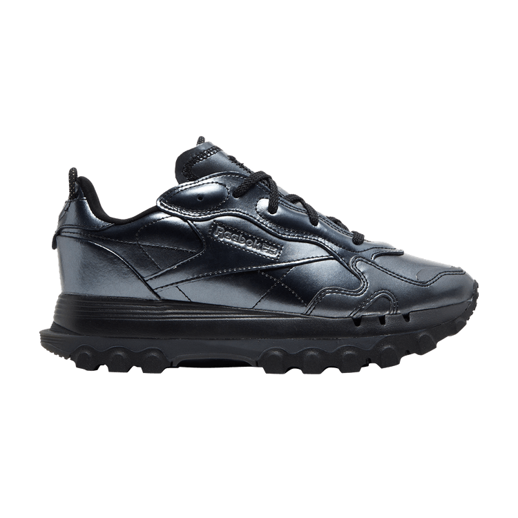 Cardi B x Reebok Wmns Classic Leather 'Black Dark Silver'