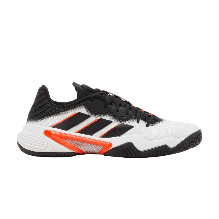 adidas Barricade 'White Black Solar Red'