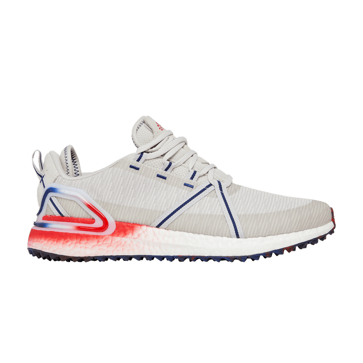 Adidas Solarthon Primegreen Spikeless Golf 'Grey Vivid Red'