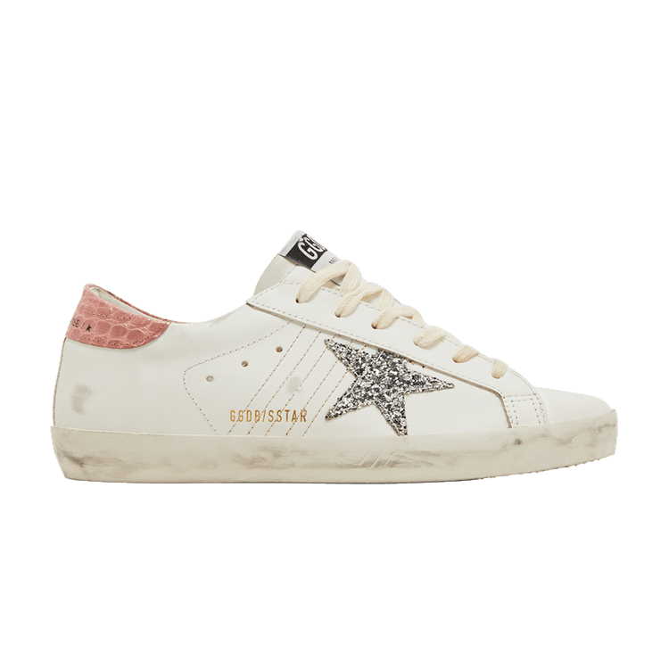 Golden Goose Wmns Superstar 'White Silver Pink'