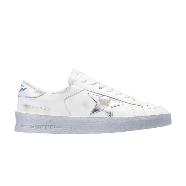 Golden Goose Wmns Stardan 'White Silver'