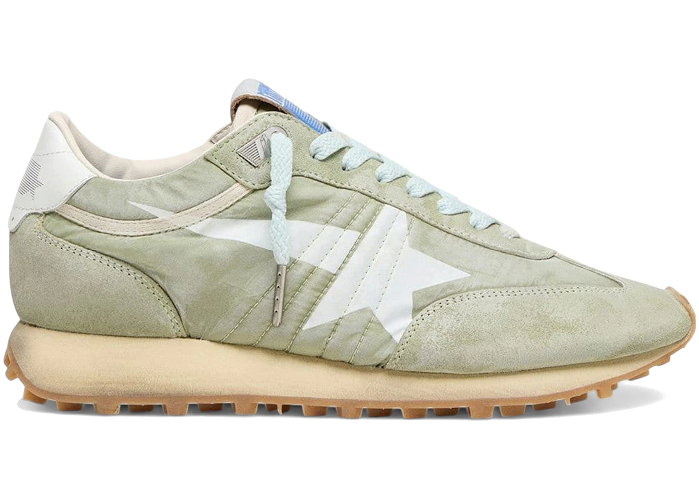 Golden Goose Marathon Sage Green White (Women's)