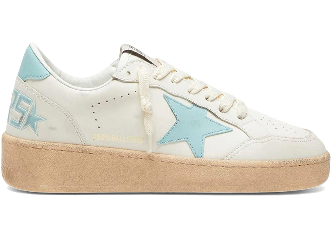 Golden Goose Ball Star White Light Blue (Women's)