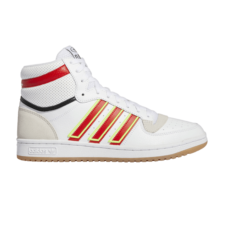 adidas Top ten RB 'White Vivid Red'