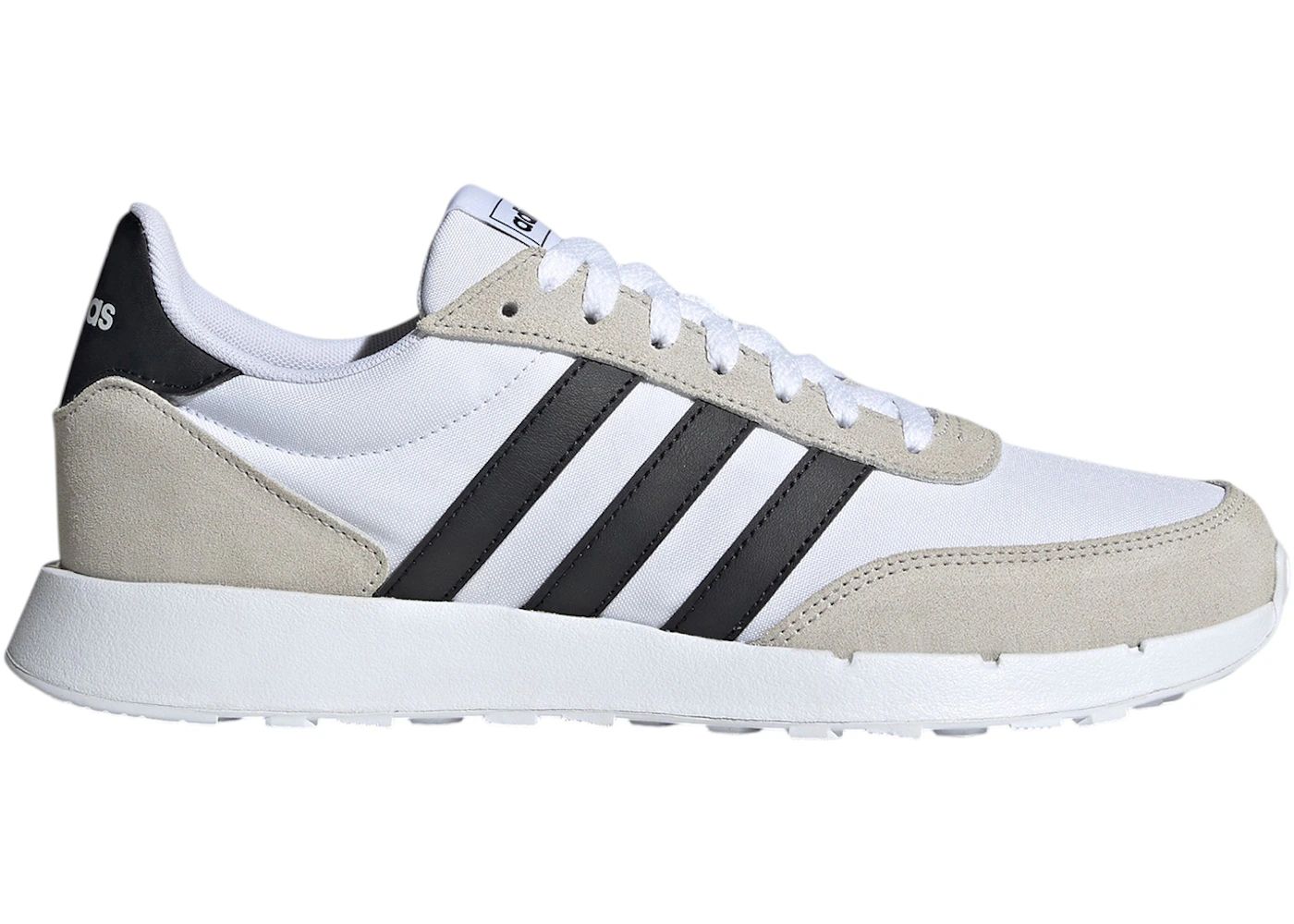 adidas Run 60s 2.0 White Black Grey One