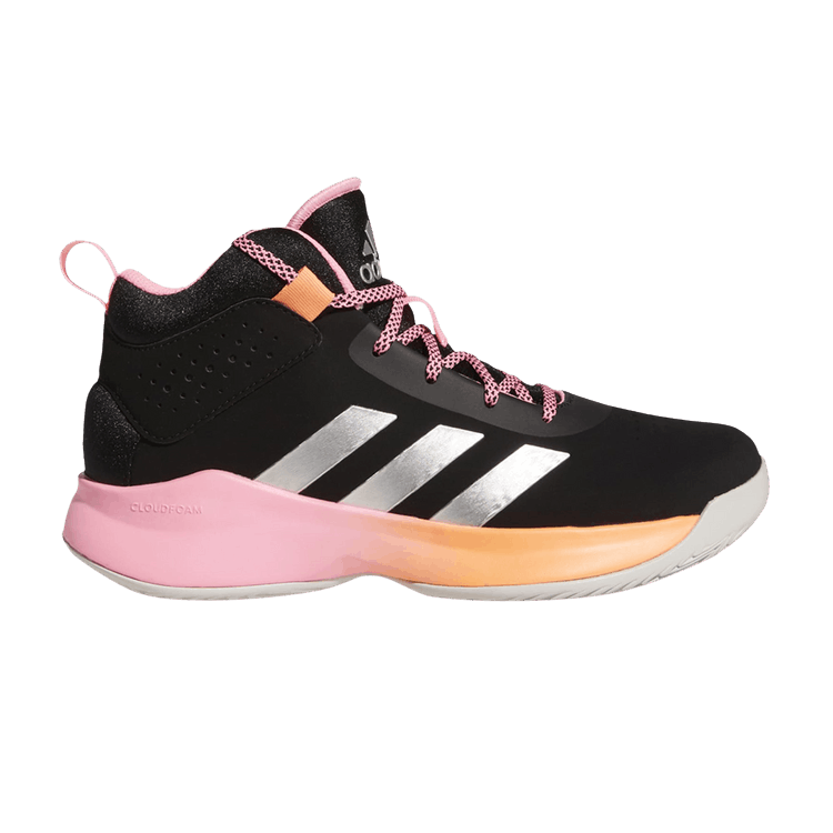 Adidas Cross 'Em Up 5 Wide J 'Black Beam Pink'