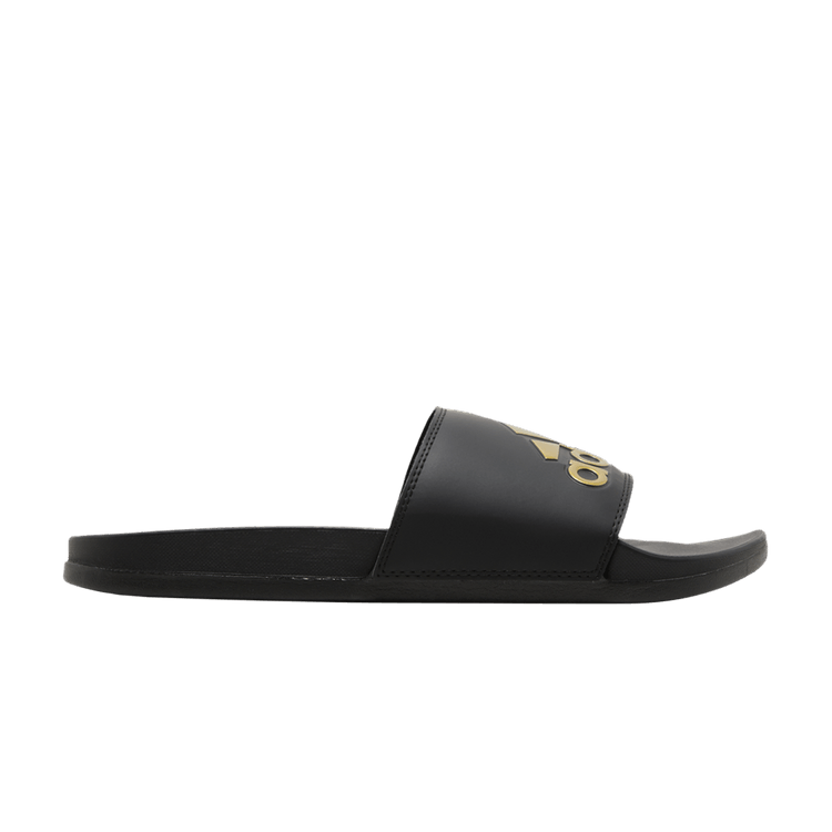 Adidas Adilette Comfort Slide 'Black Gold Metallic'