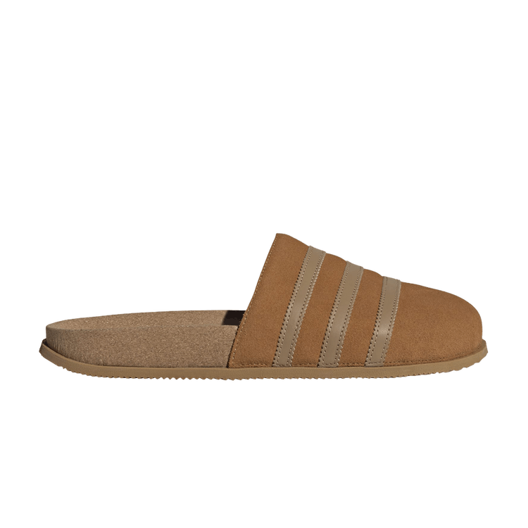 adidas Adimule Leather Slide 'Light Brown'