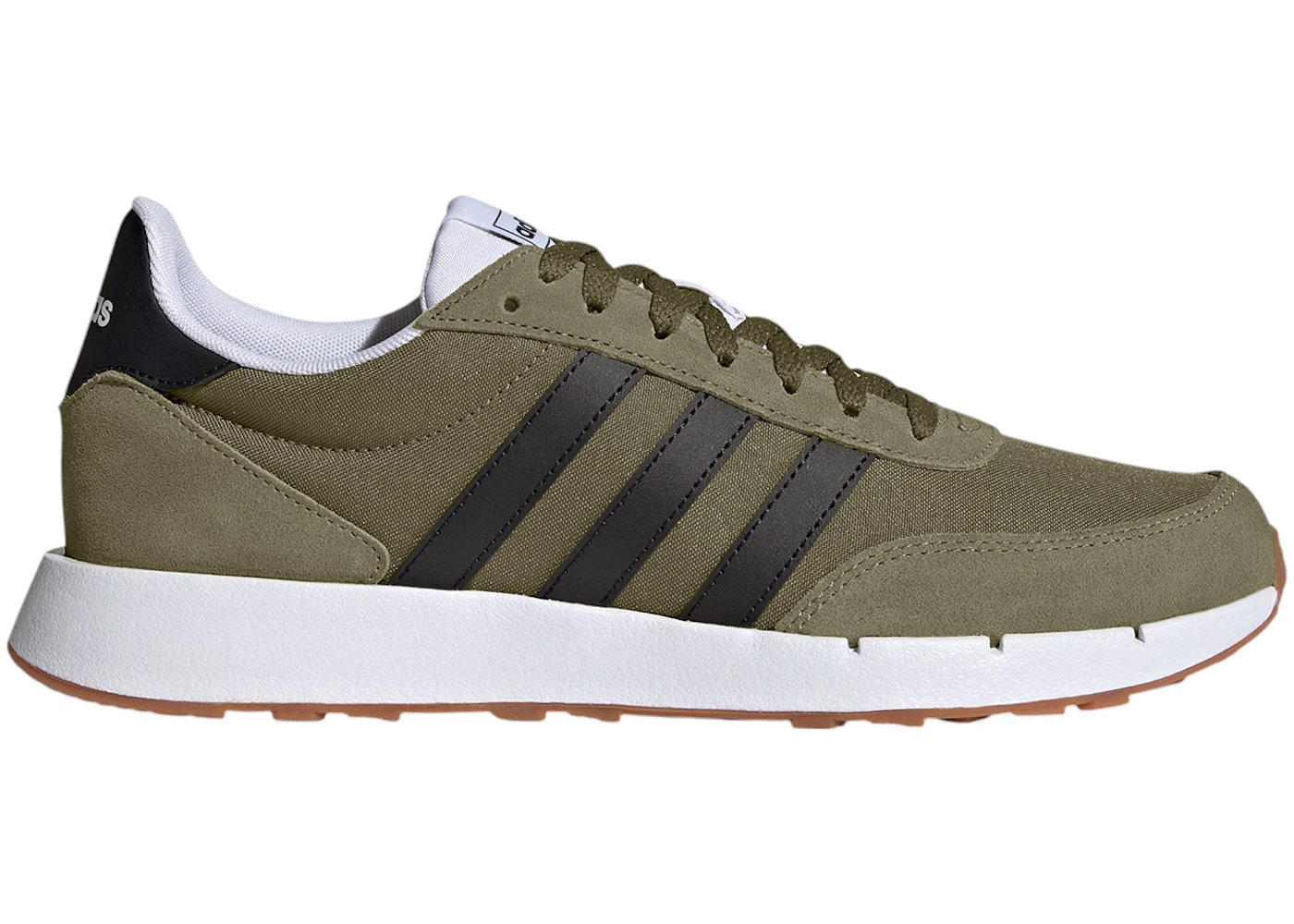 adidas Run 60s 2.0 Focus Olive Core Black Cloud White