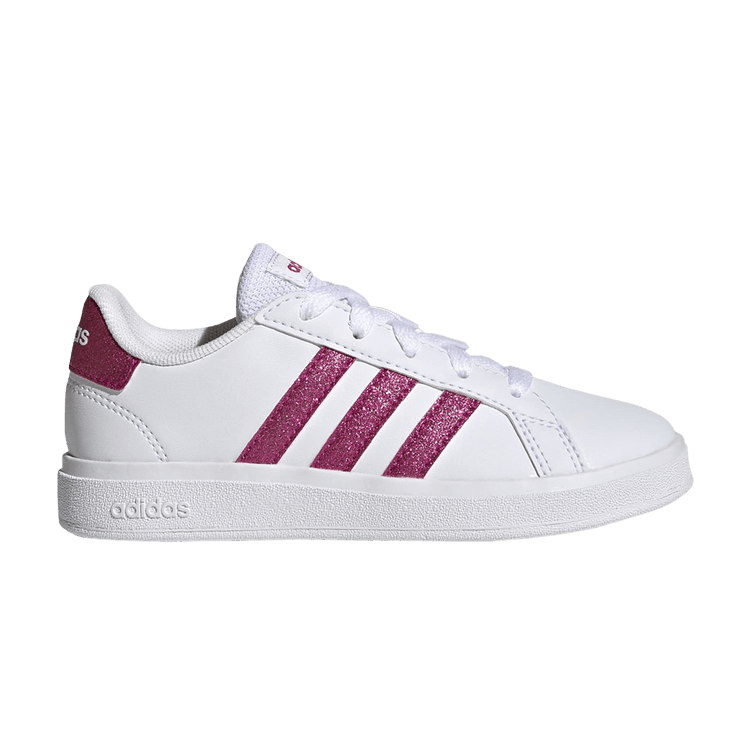 Adidas Grand Court 2.0 Big Kid 'White Real Magenta'