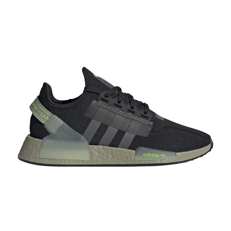 adidas NMD_R1 V2 'Black Lime'