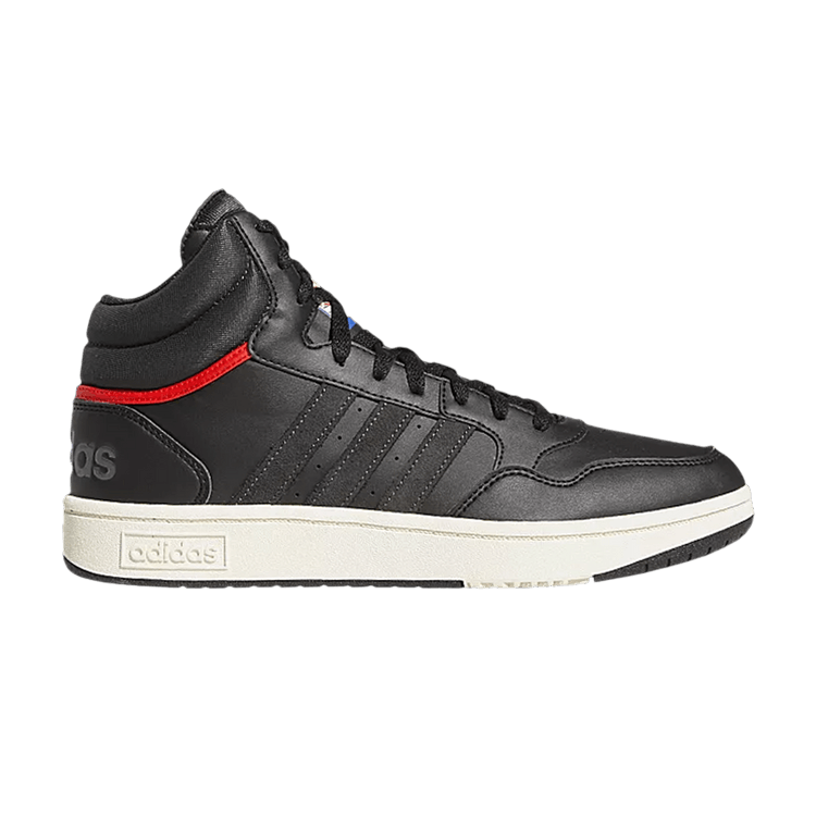 adidas Hoops 3.0 Mid 'Black Vivid Red'