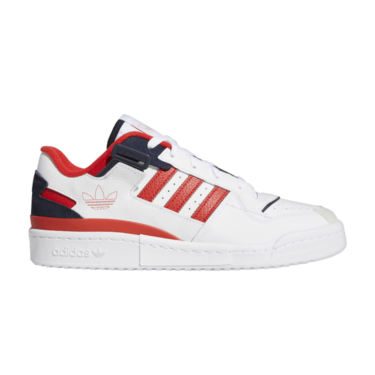 Adidas Forum Exhibit Low 'Cloud White Red'