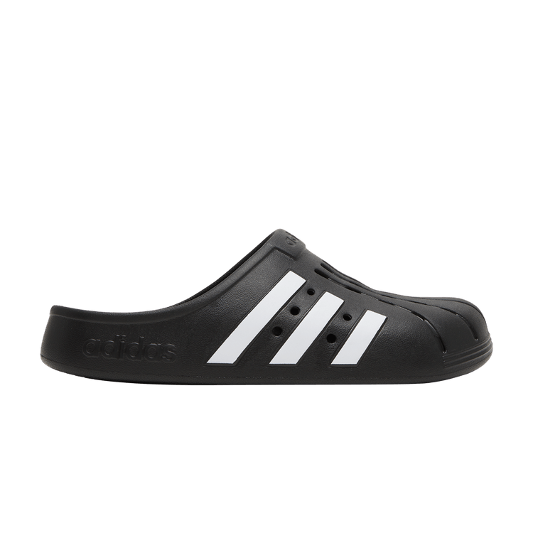 adidas Adilette Clog 'Black White'
