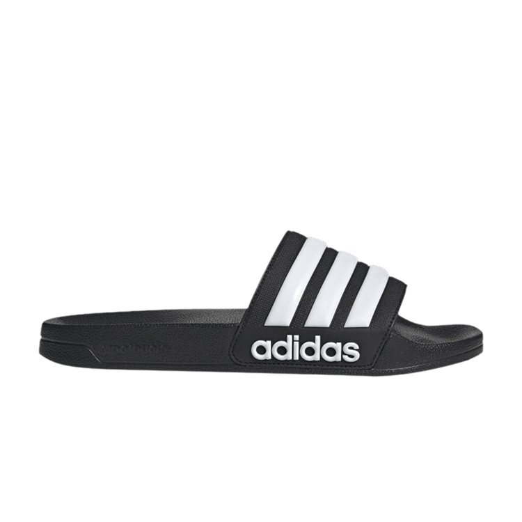 Adidas Adilette Shower Slide 'Black White'