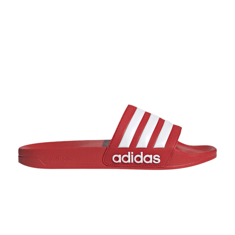 Adidas Adilette Shower Slide 'Vivid Red'