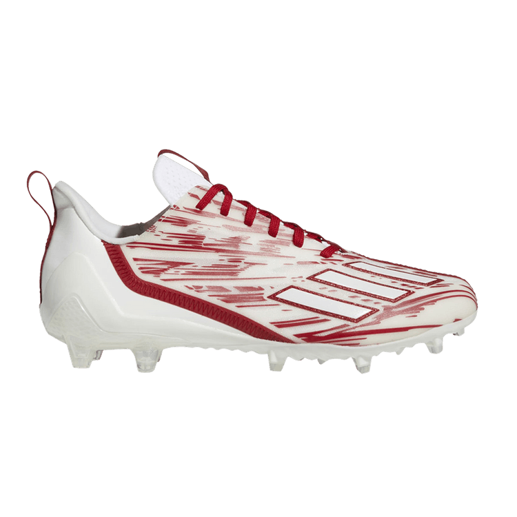 adidas Adizero Cleats 'White Team Power Red'
