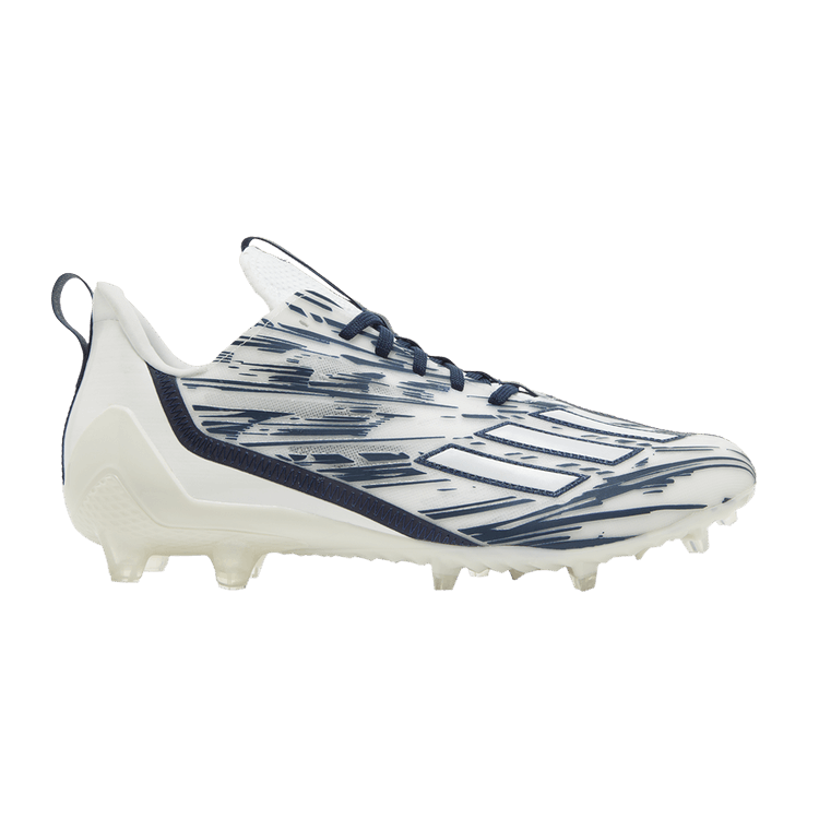 adidas Adizero Cleats 'White Team Navy Blue'