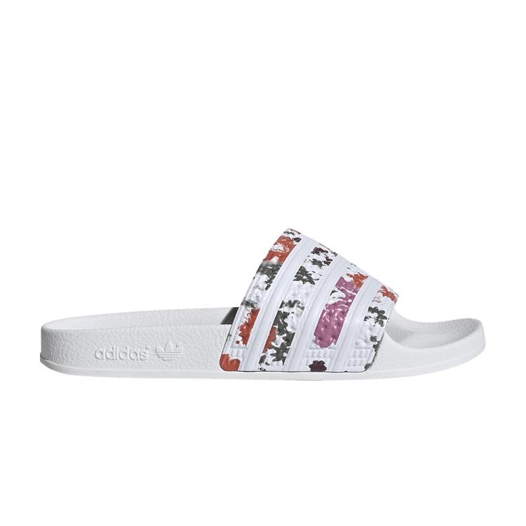 Adidas Wmns Adilette Slide 'White Floral'
