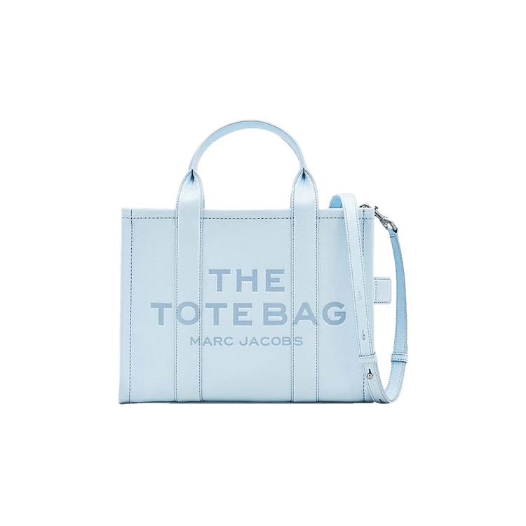 Marc Jacobs The Medium Leather Tote Bag 'Cloud Blue'