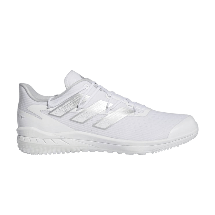 adidas Adizero Afterburner 8 TF 'White Silver Metallic'