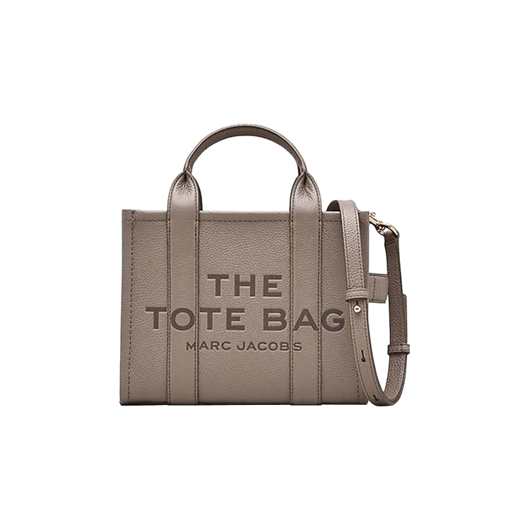 Marc Jacobs The Small Leather Tote Bag 'Cement'