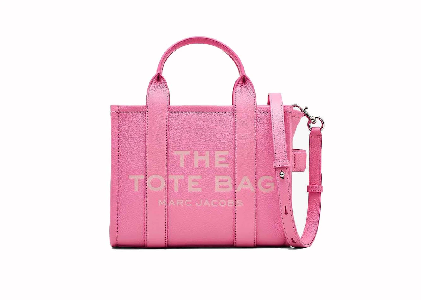 Marc Jacobs The Leather Small Tote Bag Petal Pink