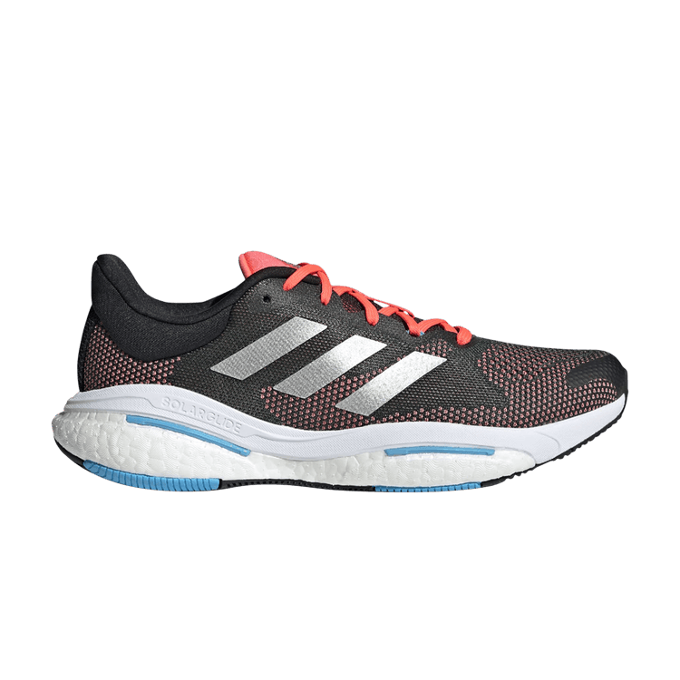 Adidas SolarGlide 5 'Carbon Silver Metallic Turbo'