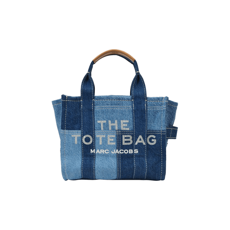 Marc Jacobs Denim Mini Tote Bag 'Blue'