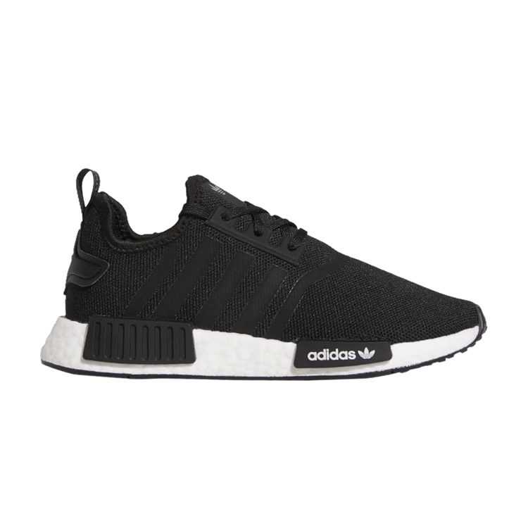 adidas NMD_R1 Refined Little Kid 'Black White'
