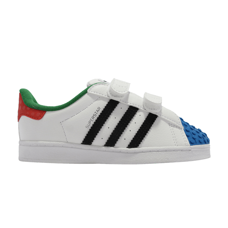 LEGO x adidas Superstar CF I 'White Red Blue'