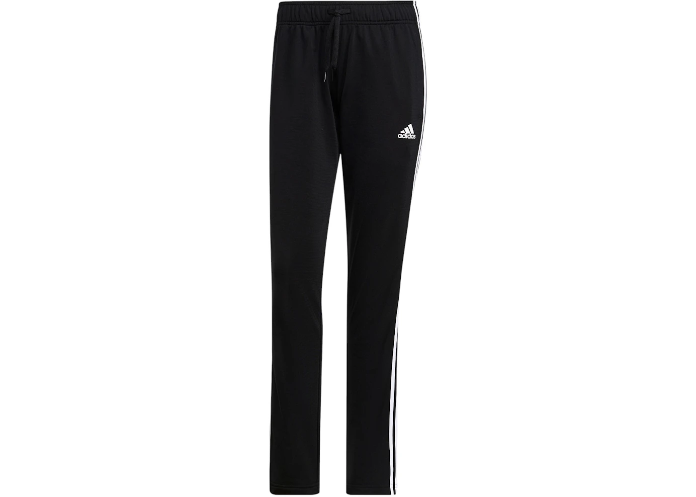 adidas Women's Essentials Warm 3-Stripes Track Tracksuit Bottoms Black