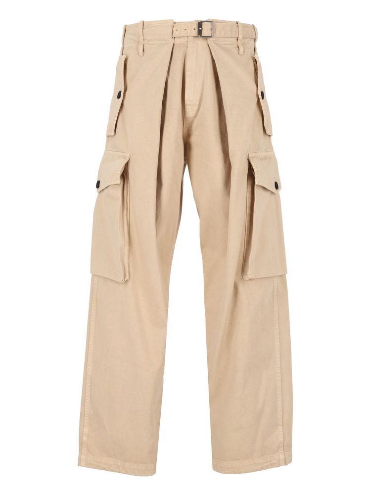 Loewe AF Wide-Leg Cargo Pants